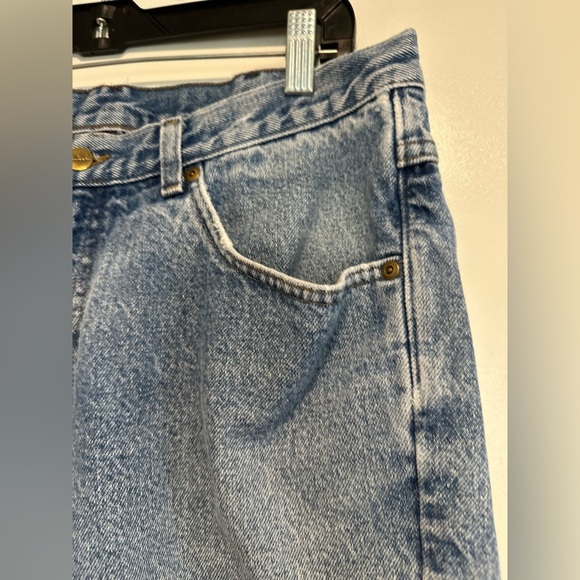 Vintage LL Bean Fleece Lined Size 34 x 33 Double L Jeans Classic Fit Pants. - Picture 11 of 15